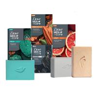Dove Men+Care Cleansing Soap Bar, 4 Count (3.51 oz each) - 4-in-1 Hydrating Bar for Face, Hair & Body - Plant-Based, Cruelty-Free - B0DDYZ6LM8