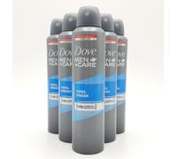DOVE MEN+CARE COOL FRESH ANTI-PERSPIRANT DEODORANT BIG 250ML CAN 3 OR 6 PACK