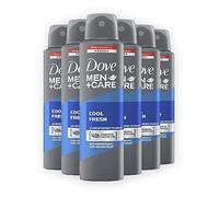 Dove Men Care Cool Fresh Spray Deodorant 150 ml, Pack of 6
