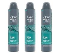 Dove Men+Care Eucalyptus & Mint 72H Antiperspirant Deo Spray Set, 3x200ml