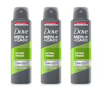 3 Pack Dove Men+Care 48H Anti-Perspirant Extra Fresh Deodorant, 250ml
