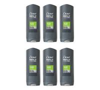 Dove Men+Care Extra Fresh Body & Face Wash Cleanser 250ml - Pack of 6