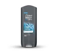 3pk Dove Men +Care Body Wash Clean Comfort 400ml Multicoloured