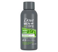 DOVE MEN + CARE Fortifying 2 in 1 Shampoo and Conditioner Fresh and Clean with Caffeine for Normal to Oily Hair Helps Strengthen Thinning Hair 3 oz