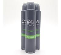 DOVE MEN+CARE FRESH ANTI-PERSPIRANT DEODORANT BIG 200ML CAN 3 OR 6 PACK