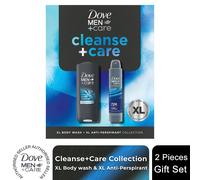 Dove Men+Care Cleanse+Care XL Duo Gift Set body wash and anti-perspirant deodorant perfect gifts for him 2 piece