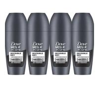 Dove Men + Care Invisible Dry Roll-On Deodorant 48HR Protection 50ml (Set Of 4)