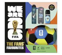 Dove Men+Care, Lynx, Sure Men The Skills Ball Gift Set with an advanced anti-perspirant, body wash, body spray & limited edition football The Fans Favourites for him 3 piece
