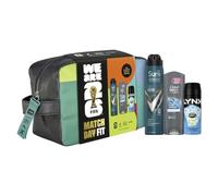 Dove Men+Care, Lynx, Sure Men Washbag for Him Gift Set 3 piece