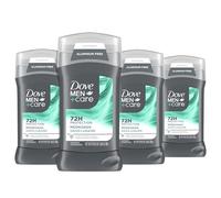 Dove Men+Care Aluminum-Free Deodorant Moon Oasis 4 Count for a Long-Lasting Scent with 72H Odor Protection 3.0 oz