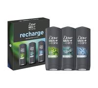 Dove Men+Care Recharge Trio Collection Gift Set 3 piece