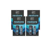 Dove Men+Care Restore Duo 'gift Set' Bodywash & Classic Deodorant In Blue Blue 2 Pack