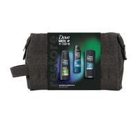 Dove Men+Care Restore Essentials Collection with Body Wash 250ml, 2-in-1 Shampoo & Conditioner 250ml and Anti-Perspirant 150ml 3 Pieces Gift Set for Him with Washbag