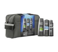Dove Men+Care Restore Washbag Essentials Collection Gift Set 3 piece