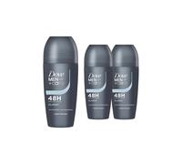 Dove Men+Care Roll On Classic 'antiperspirant' Deo 48H Protection, 3X50Ml In White White