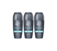Dove Men+Care Roll On Classic 'antiperspirant' Deo 48H Protection, 3X50Ml In White White One Size