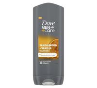 Dove Men+Care 3 in 1 Body, Face & Hair Wash Sandalwood + Vanilla 400ml, 3 Pack