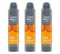Dove Men+Care Sandalwood & Vanilla 72H Antiperspirant Deo Spray, 3x200ml