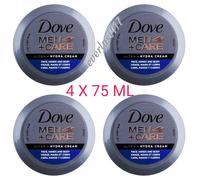 Dove Men Care Ultra Hydra Cream Face Hand Body 4x 75ml 24-hour hydration