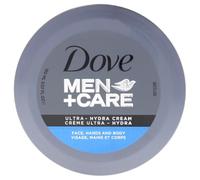 DOVE MEN + CARE Ultra Hydra Cream - Moisturising Effect for Face, Hands, Body - Suitable for All Skin Types, 75 ml