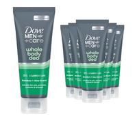 Dove Men+Care Whole Body Deodorant Cream Bamboo & Aloe 75ml, 6 Pack - 72H Odour Protection, Aluminum Free & Alcohol Free Formulation Dermatologically Tested