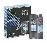 Dove Men+Care XL Daily Care Duo body wash and anti-perspirant Gift Set perfect gifts for him 2 pieces, White