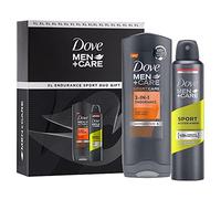 Dove Men+Care XL Endurance Sport Duo Gift Set For Him Includes Body Wash 400ml & APA 200ml, Secret Santa gift for him, Regular