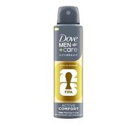 DOVE MEN FIFA Active 72h comfort spray deodorant, 150ml, limited edition, advanced care and long-lasting freshness, reliable comfort, 72-hour protection against sweat and odor, Pack of 1
