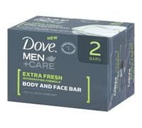 Dove Men Plus Care Extra Fresh Body and Face Bath Bar - 2 ea by Dove