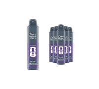 Dove Men+Care FIFA Limited Edition Active Anti Perspirant Deodorant Spray 200ml, 6 Pack - Long Lasting Sweat Protection, Fresh Clean Scent, Daily Deodorant Aerosol for Men
