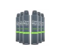 Dove Men's+Care Fresh 'Antiperspirant' Deo Spray for 48H Protection 200ml, 6Pack in White