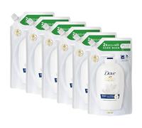 Dove Moisturising Eco-Refill for Liquid Hand Wash Effective Antibac Cleansing for 24H Nourishment and Instantly Soft Skin 500ml, 6 Pack