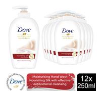 Dove Fine Silk Hand Wash 250ml Pump Dispenser