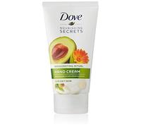 Dove Moisturizing Hand Cream with 100% Natural Avocado Oil and Calendula Extract for Normal to Dry Skin, Pack of 6 x 75ml