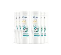 Dove Natural Coconut Oil 'body Lotion', 6X400Ml In White White One Size