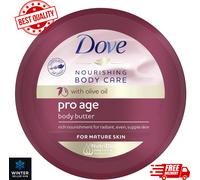 Dove Nourishing Body Care Pro Age Butter, 250 ml 250 (Pack of 1)
