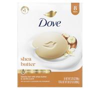 Dove Nourishing Care Shea Butter Beauty Bar, 8 Count, 4 Oz Bars by Dove