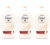 Dove Nourishing Silk Hand Wash 250ml | Moisturising | Gentle | Hydrating X 3