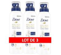 DOVE Nutrition - Intense Cotton Oil Shower Foam - Pack of 3