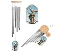 Dove on Ivy Column Wind Chimes for Outside Memorial Tuned Outdoor Windchimes Large Garden Decor Wind Chime with Melodious Sound for Mom Dad Grandma Home Garden Patio Decor