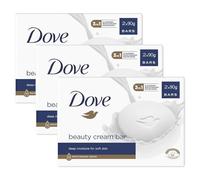 Dove Orginal Beauty Cream Bar 3 in 1 Cleanses, Moisturises and Nourishes Sulphate-Free Bath Soap for Soft and Smooth Skin, Suitable for Daily Use 2x90g, 30 Pack