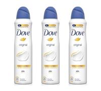 Dove Original Aerosol AntiPerspirant Deodorant 150ml (Pack of 3)