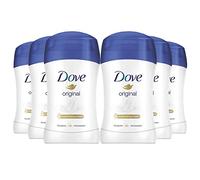 Dove Original Antiperspirant Deodorant Stick 40ml Bundle - Grooming Essentials and Hygiene Body Care for Men and Women - Pack of 6