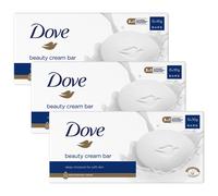 Beauty 'Cream Bar' for Soft and Smooth Skin 90g, 3pk Dove White One Size