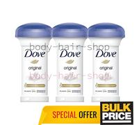 Dove Original Cream Deodorant Stick Moisturizing Mushroom Deo Stick 50ml 3-Pack