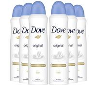 Dove Original Deodorant Spray Pack of 6 x 150 ml