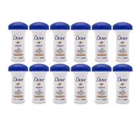 Dove Original Mushroom Deodorant Stick Moisturising Cream 50ml - 12 Pack
