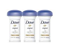 Dove Original Mushroom Stick Deodorant Antiperspirant Long-Lasting 50ml 3-Pack