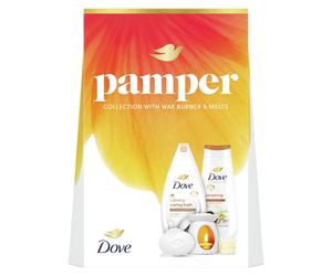 Dove Pamper Gift Set with Wax Melt