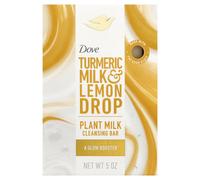Dove, Plant Milk Cleansing Bar Soap, Turmeric Milk & Lemon Drop, 5 oz